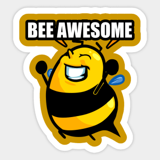 Bee Awesome Sticker